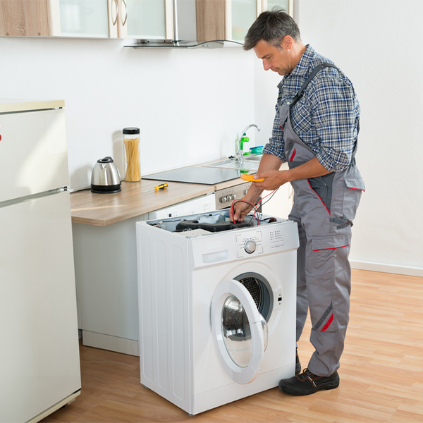 can you walk me through the steps of troubleshooting my washer issue in Sargent NE